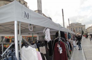 galerie - marché comédie montpellier - tente pliante barnum