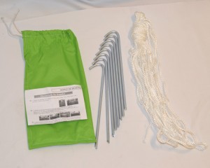 kit haubanage léger pour tente pliable